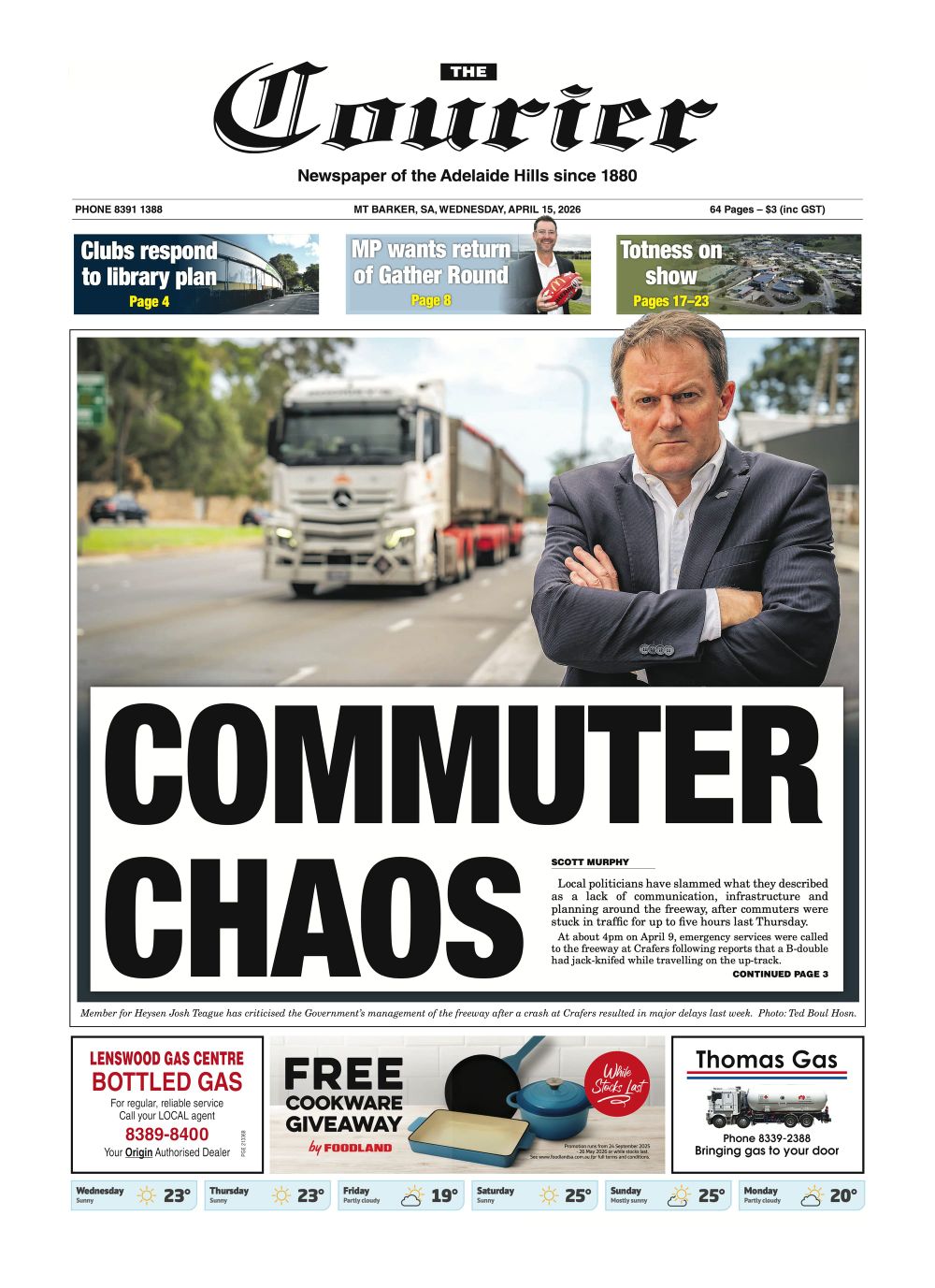 The Courier, April 15, 2026 post image