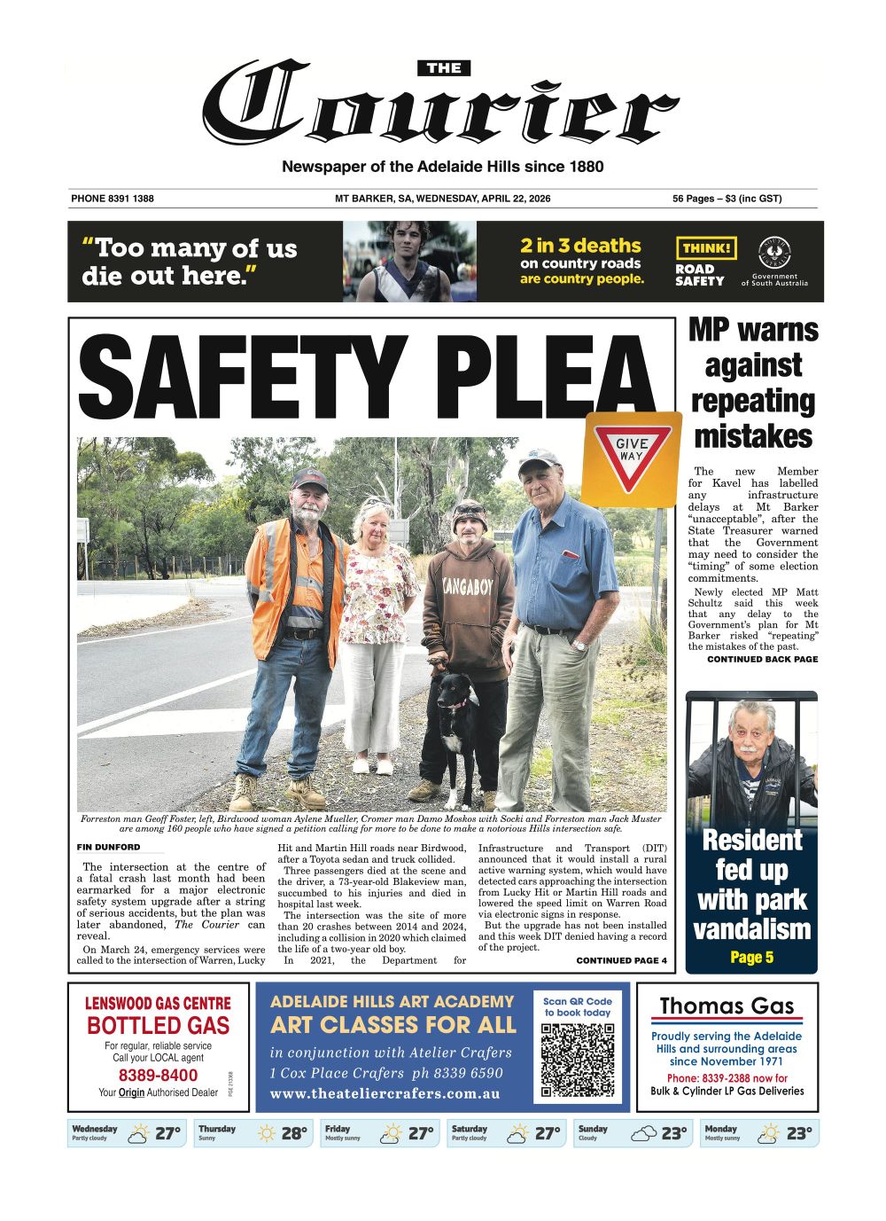 The Courier, April 22, 2026 post image