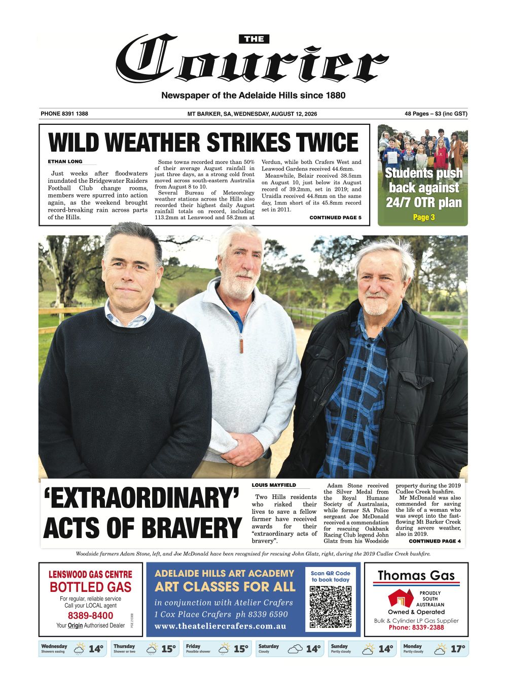 The Courier, August 12, 2026 post image