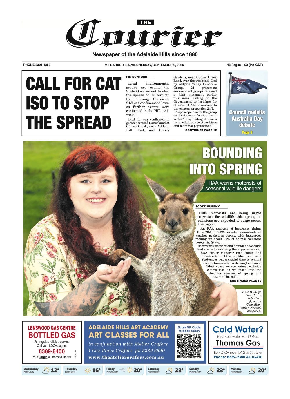 The Courier, September 9, 2026 post image