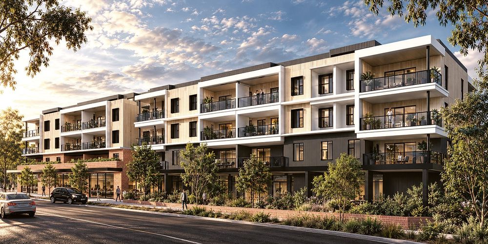 Mixed development on old library site post image