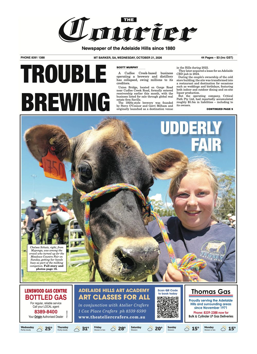 The Courier, October 21, 2026 post image