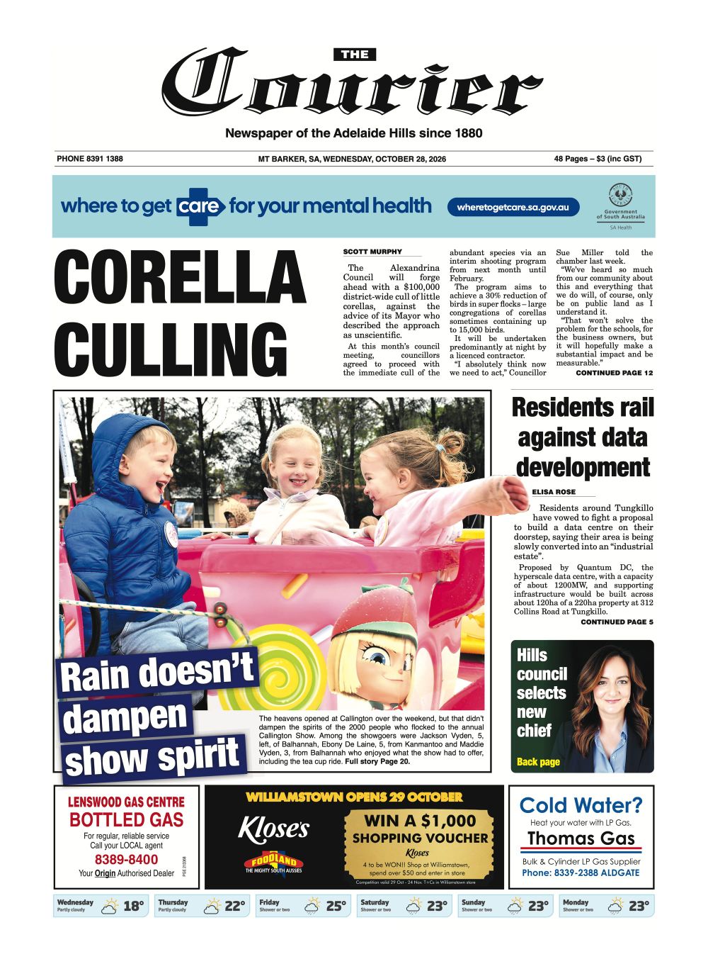 The Courier, October 28, 2026 post image