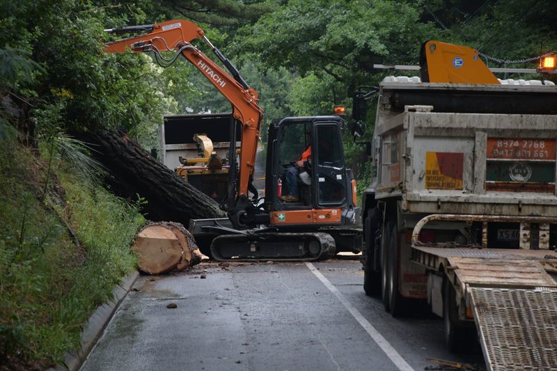 Events cancelled as wild weather lashes Hills post image
