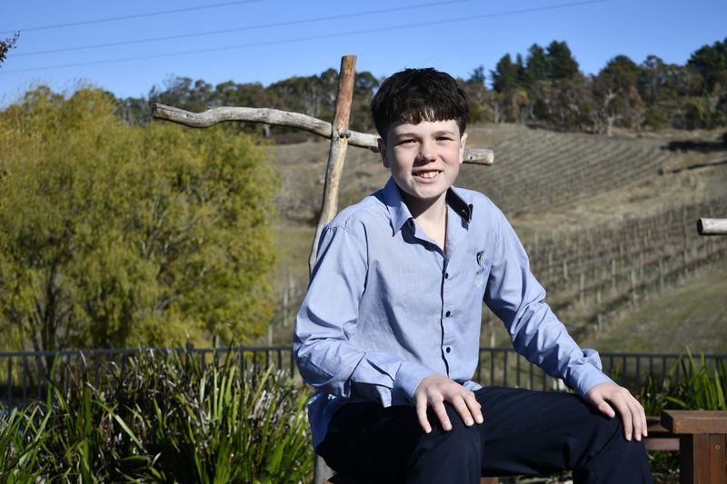 Peter meets his mini-me post image