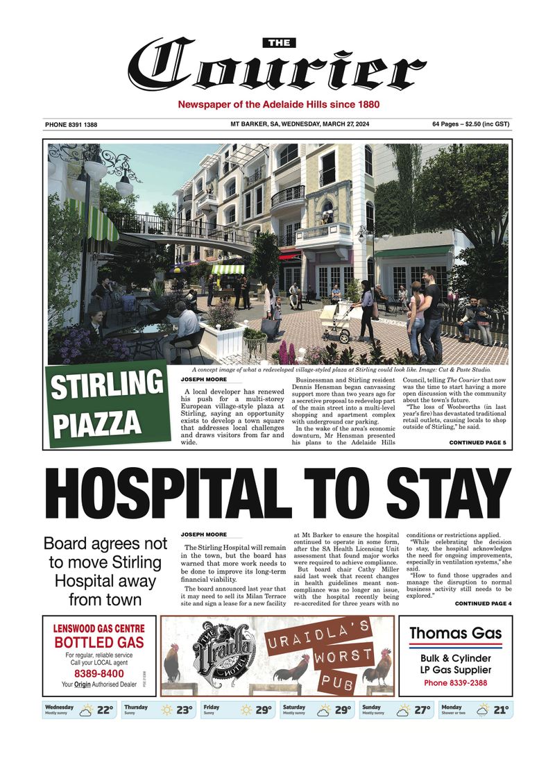 The Courier, March 27, 2024 post image