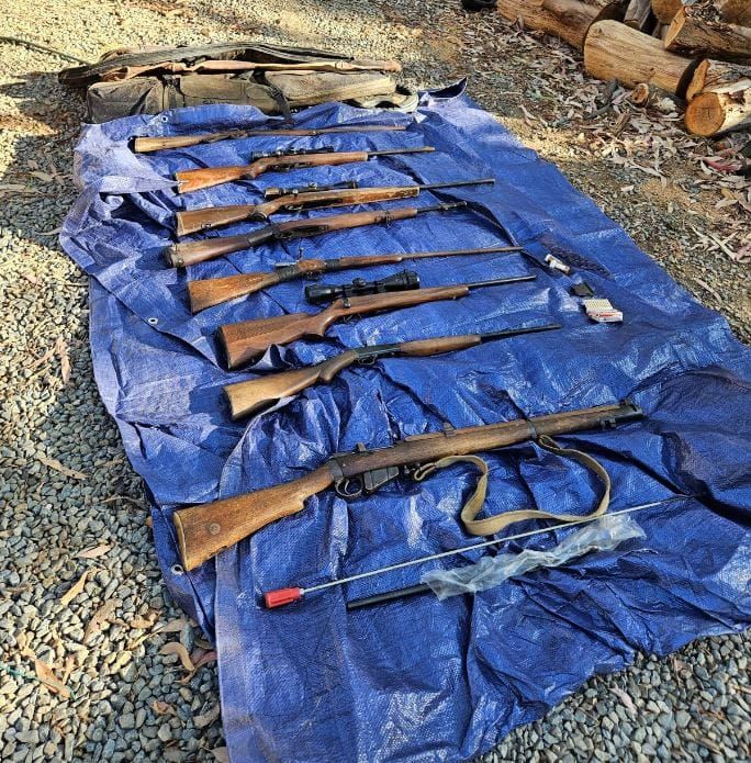 Arrest over stolen firearms post image