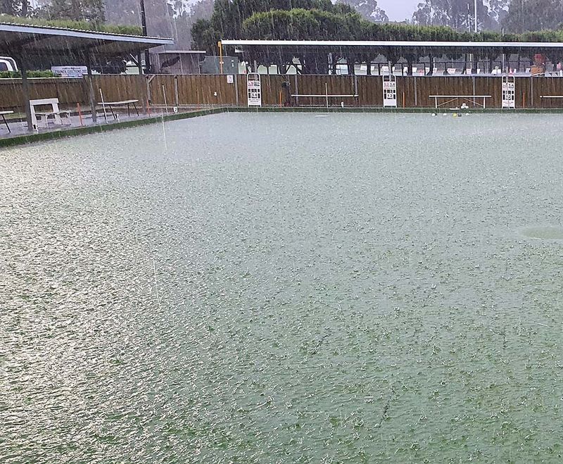 Deluge sinks sport post image