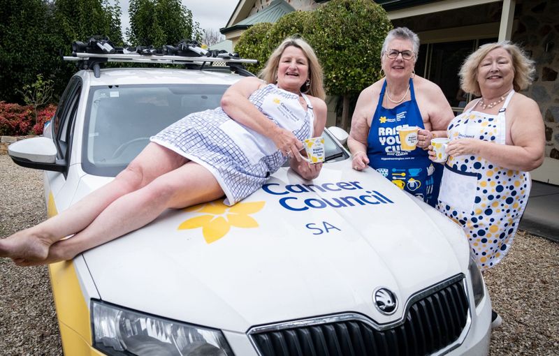 Young at Heart Club bares all for charity post image