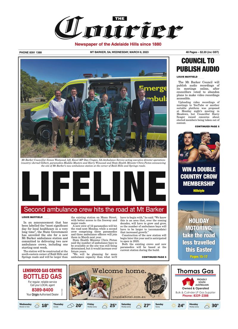 The Courier, March 8, 2023 post image