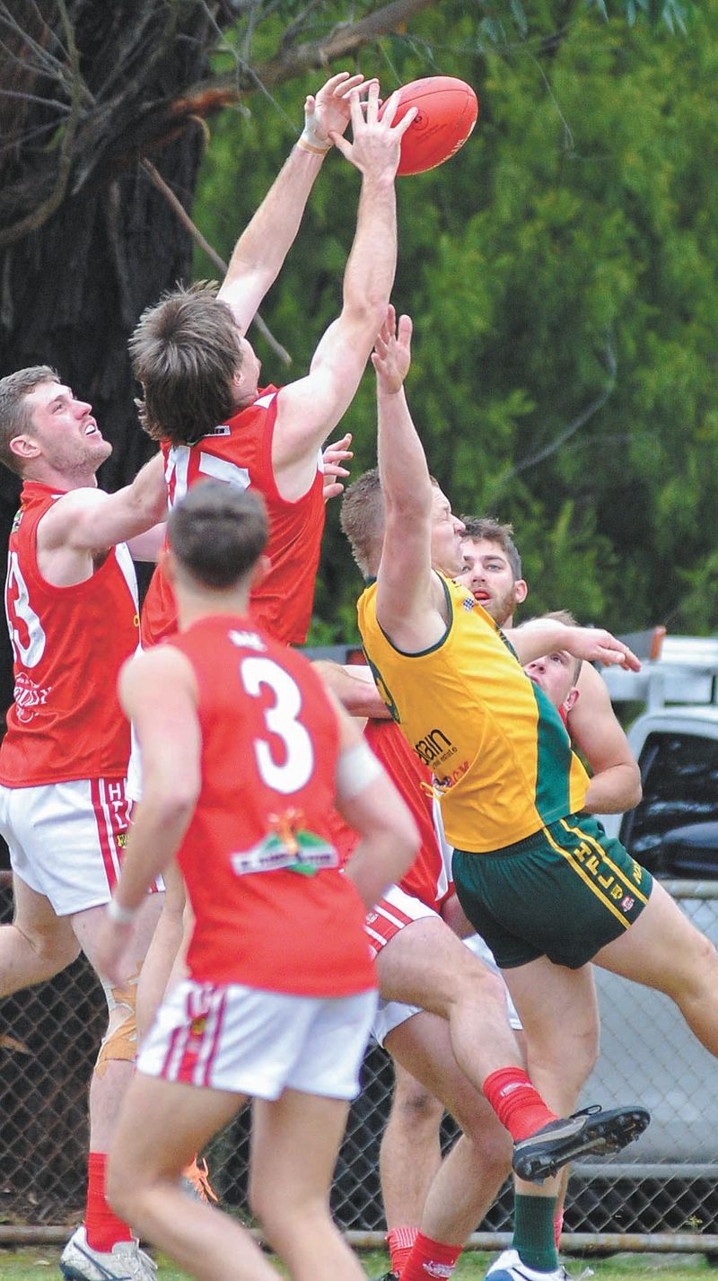 Roosters into five post image