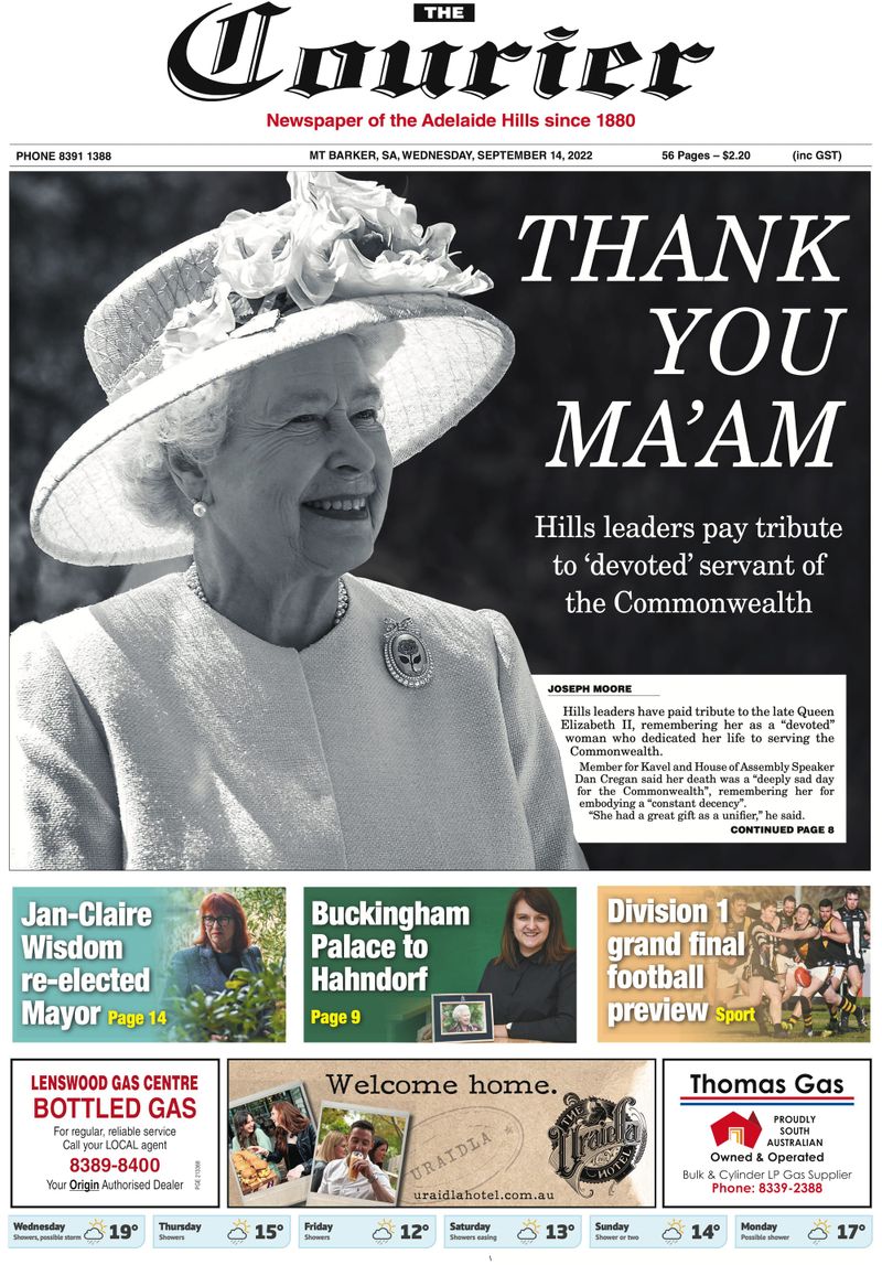 The Courier, September 14, 2022 post image