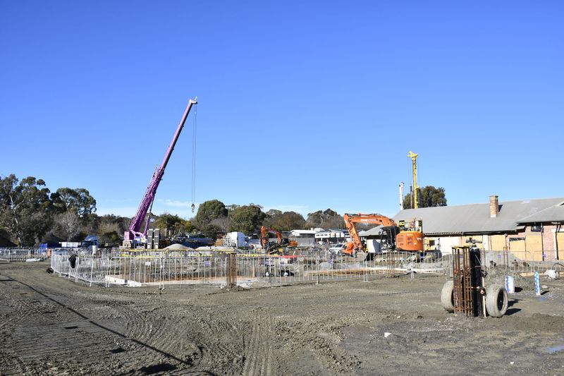 New hospital works underway post image