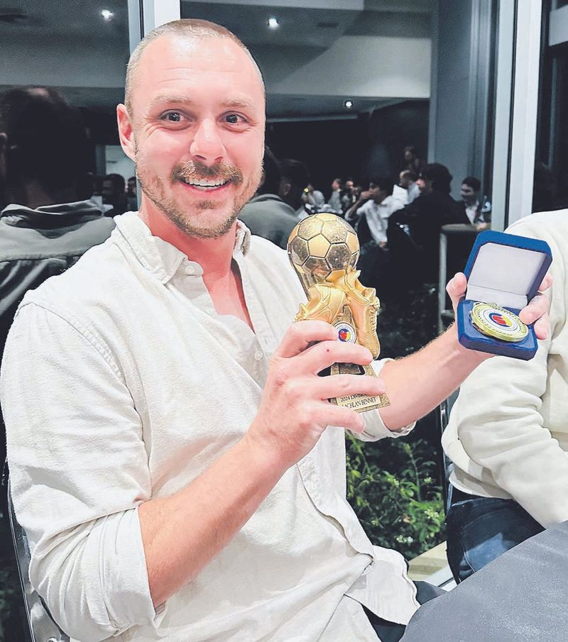 Decorated soccer season post image