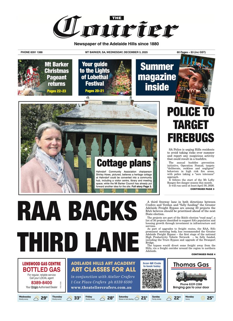 The Courier, December 3, 2025 post image