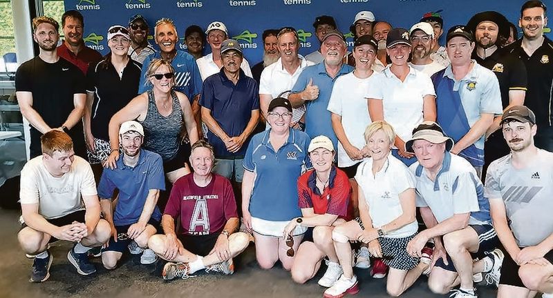 Plenty of tennis Drive post image