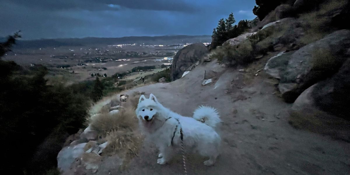 Night hike with Nancy