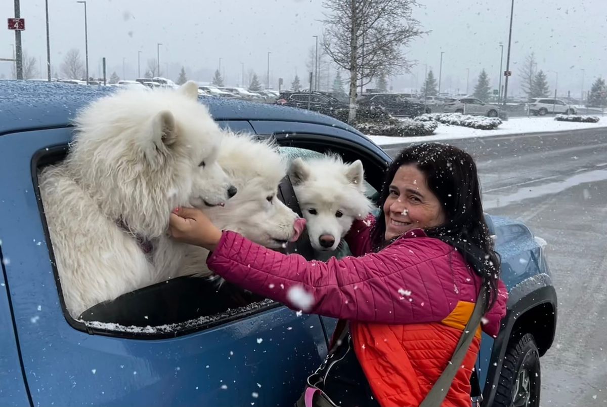 Dropping Megan at the airport