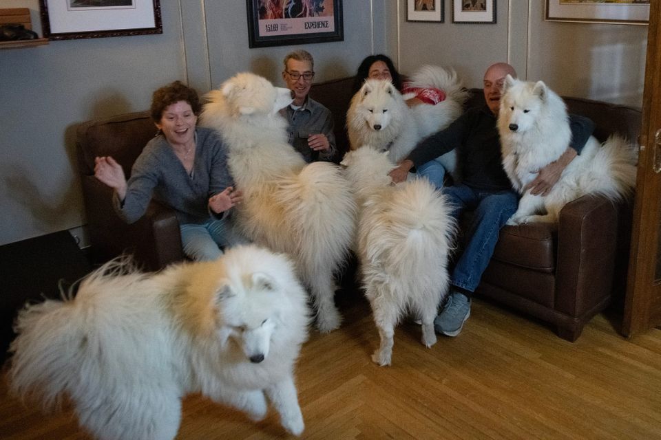 Hanging out with friends