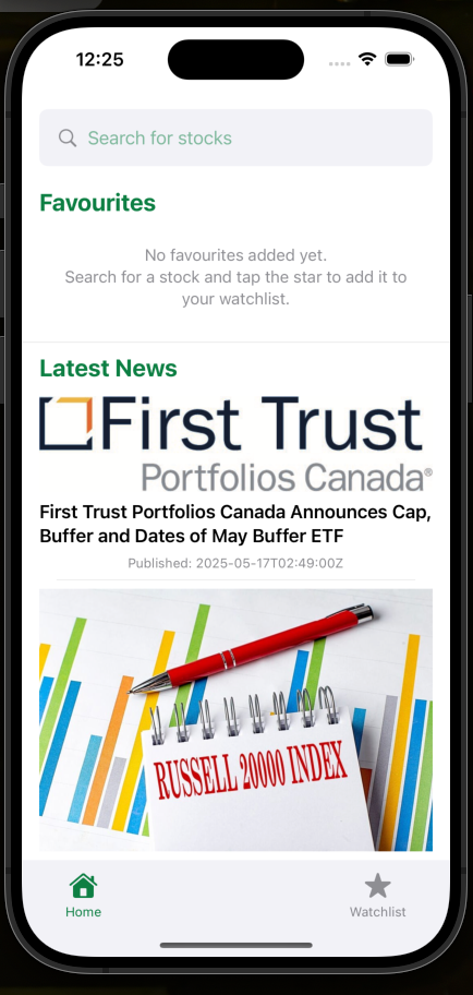 Stock-App: My Take on Making Stock Tracking Less Annoying