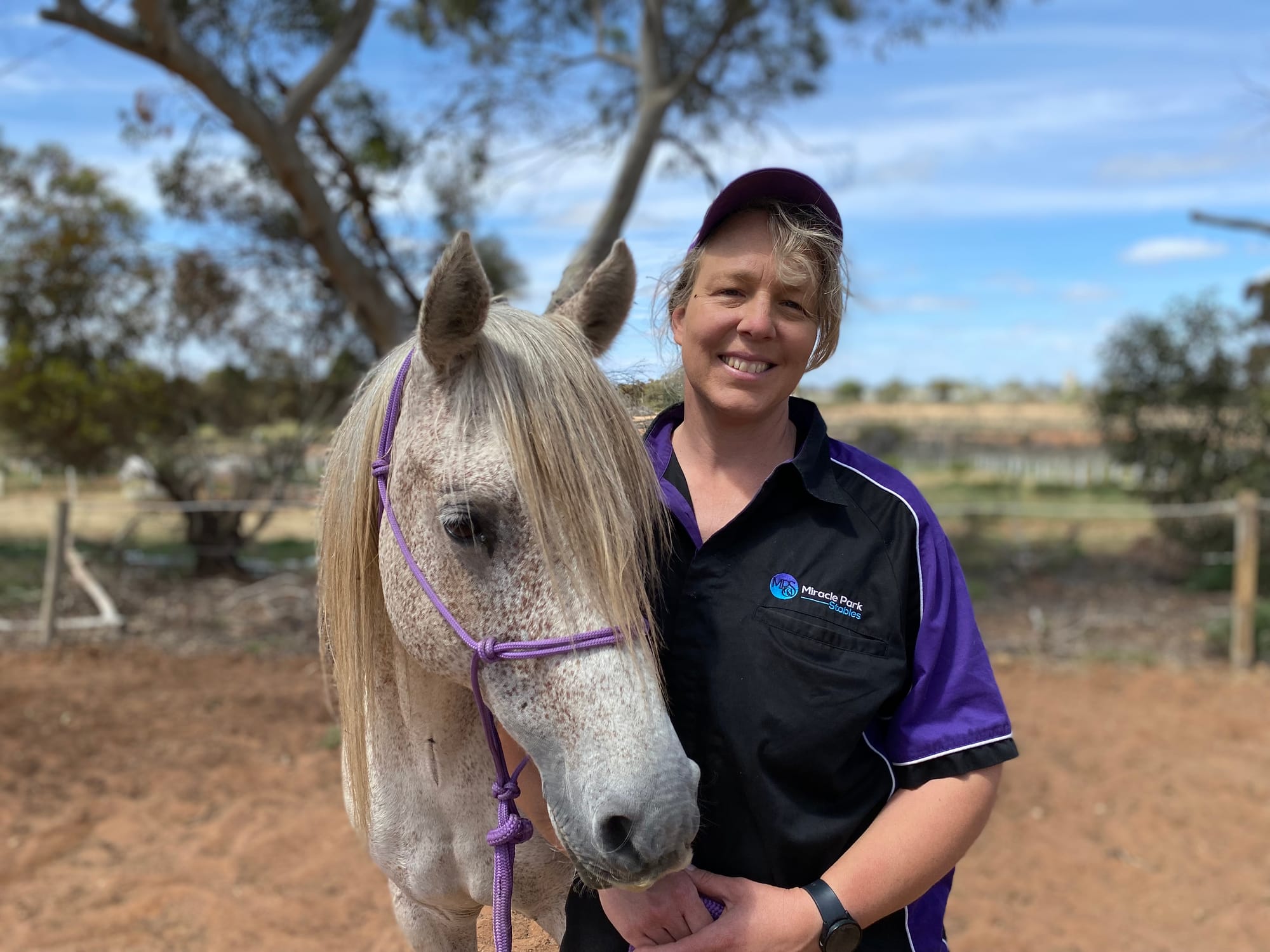 Mel’s Arabian therapy herd