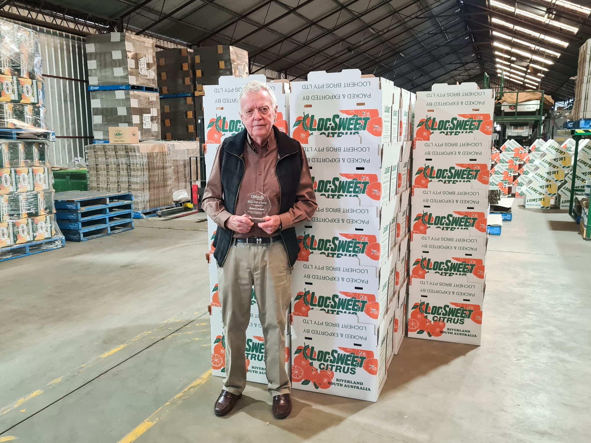 Hall of Famer retains zest for citrus