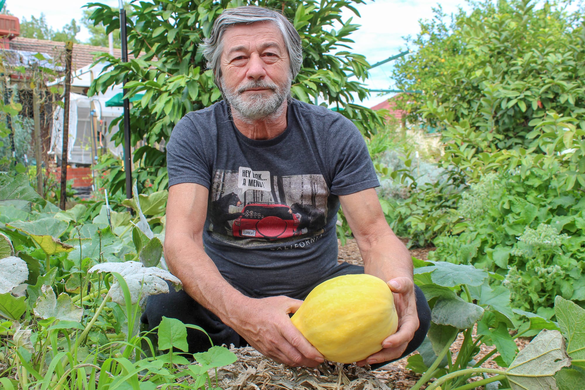 Garden reconnects people with their backyards