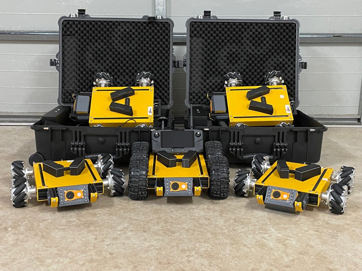 Robots used in agricultural biosecurity trial