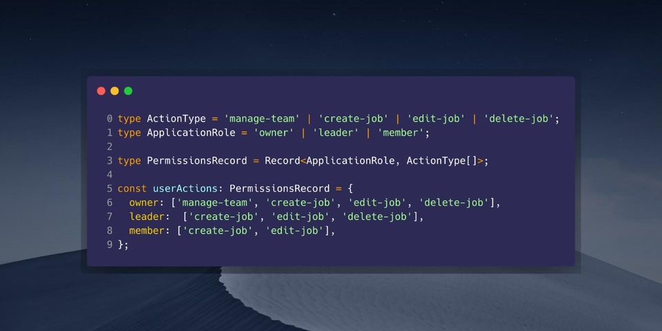 A Guide to The TypeScript Record Type
