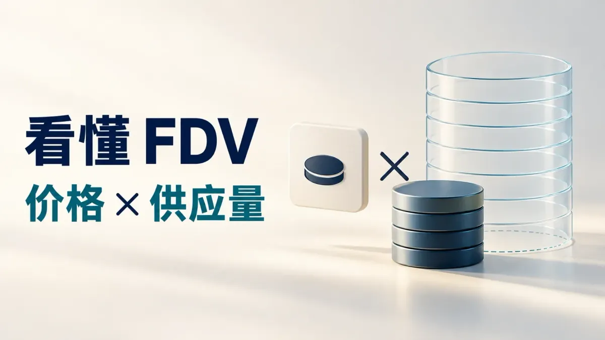 FDV 是什么意思？为什么它通常比流通市值高很多