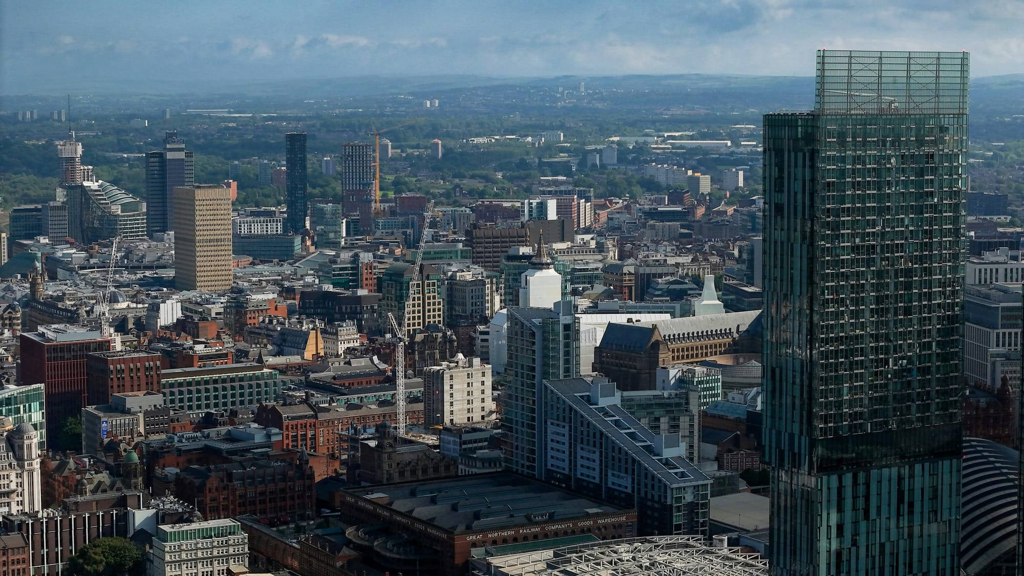 The graph that shows Manchester's economy is taking off for real