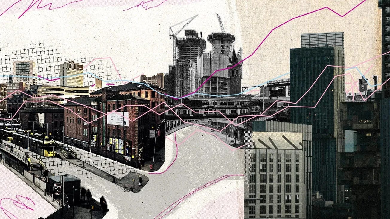 The graph that shows Manchester's economy is taking off for real