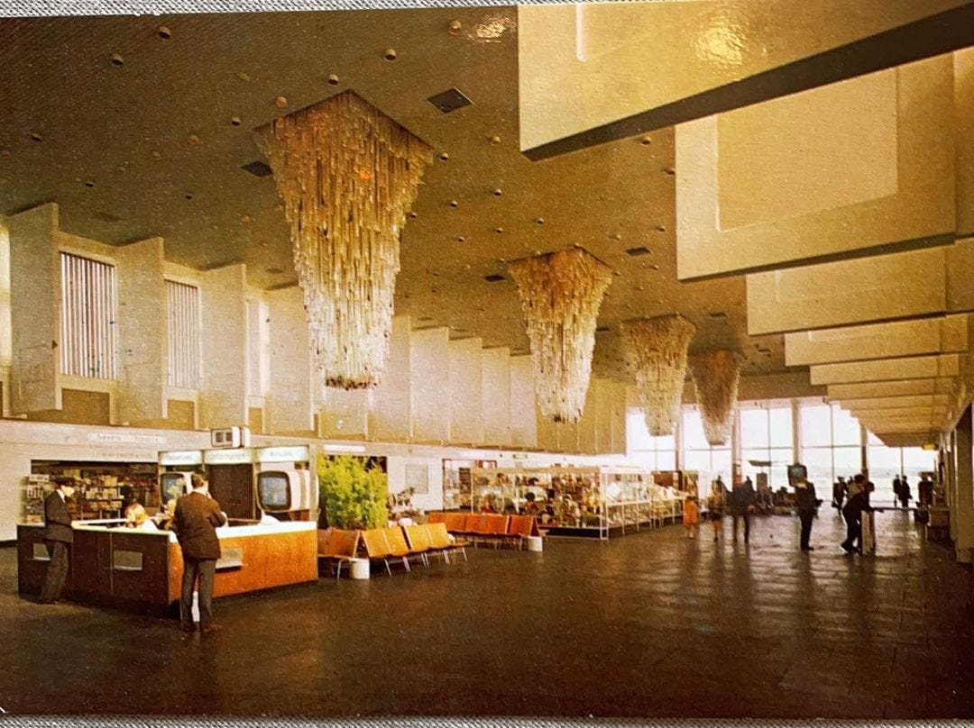 Image may contain: table and indoor