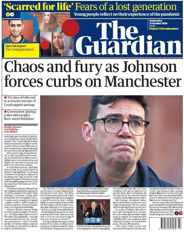 Wednesday's national newspaper front pages | UK News | Sky News