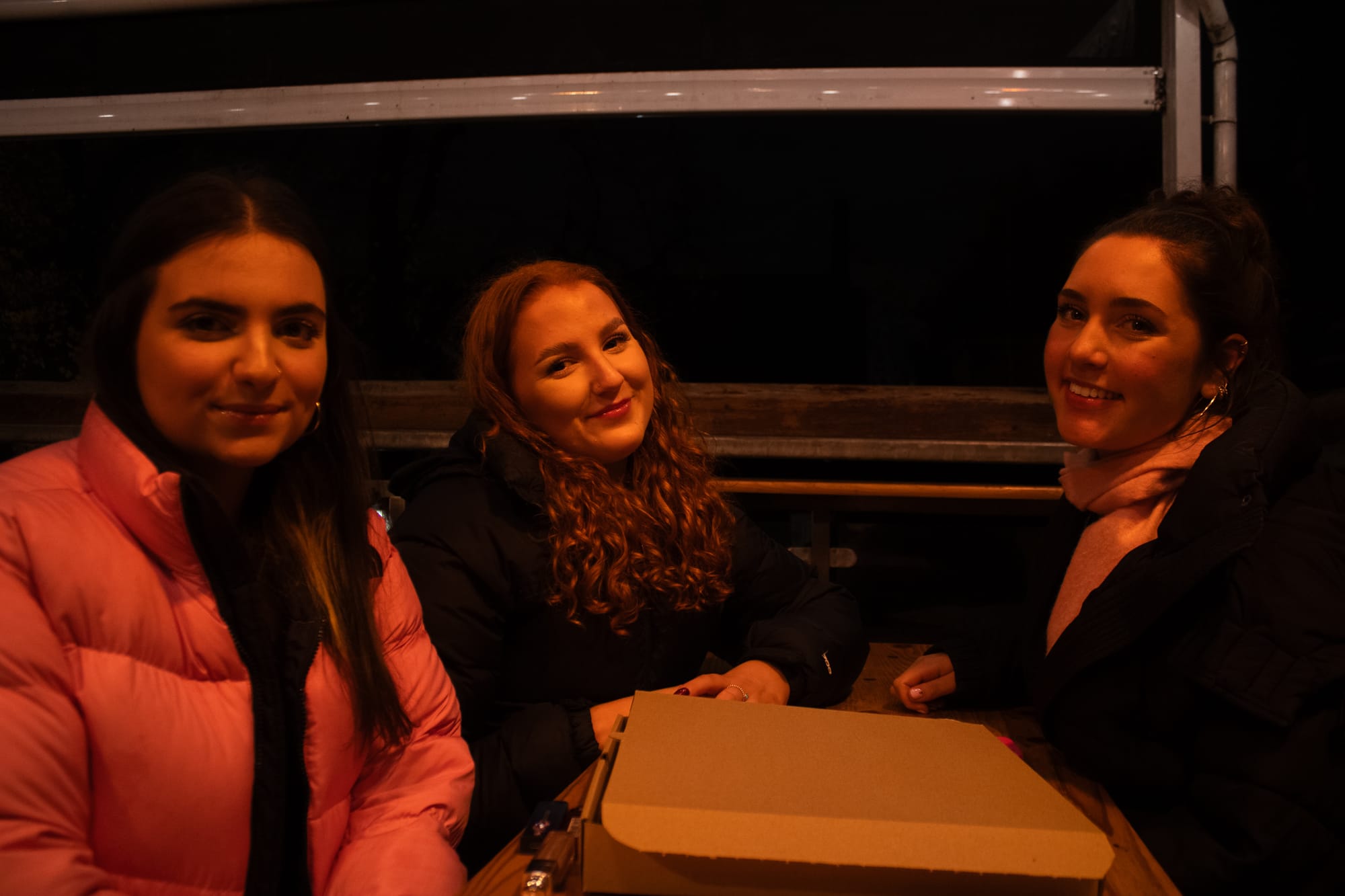 Bella, Sara and Natalia. Photo: Jack Dulhanty/The Mill.