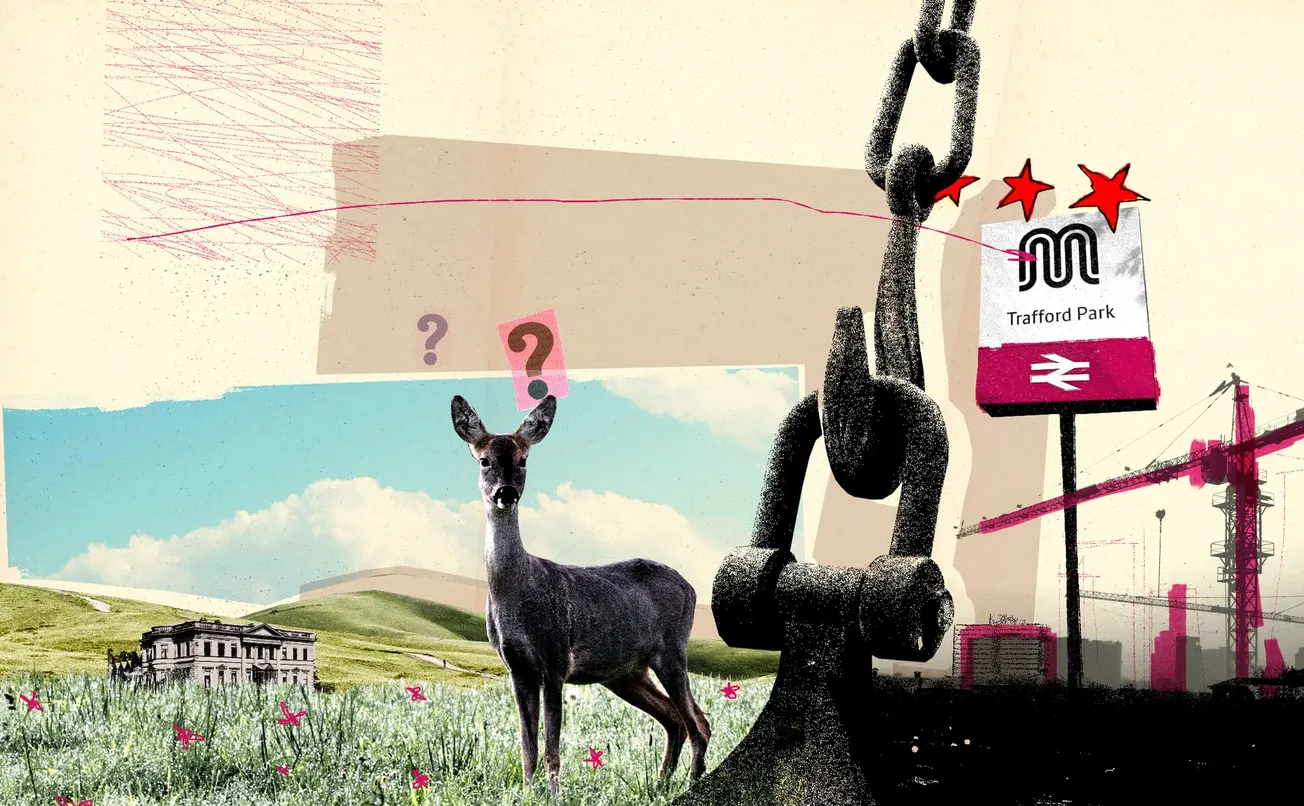 Trafford Park is a limbo of warehouses, sheds and roundabouts. What could it be instead?