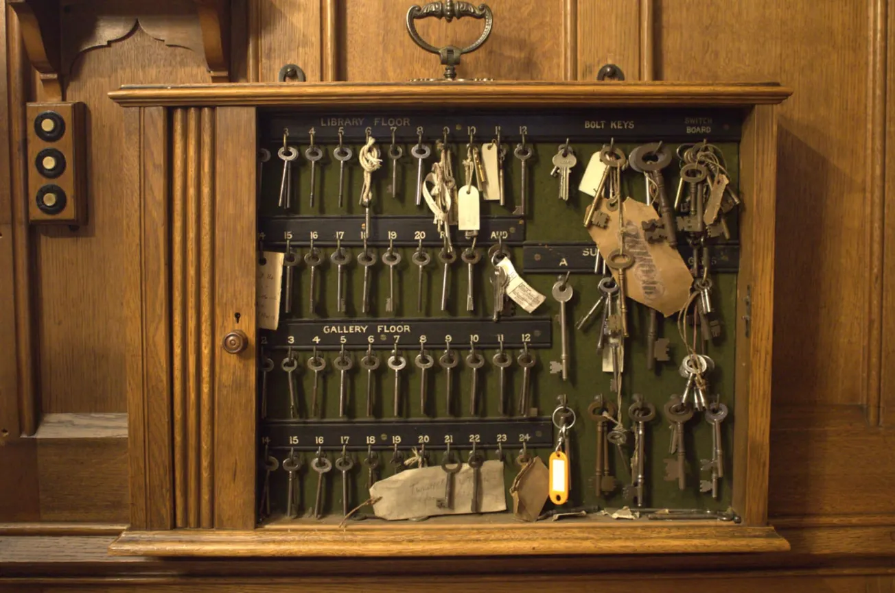 The man keeping John Rylands Library locked in the past