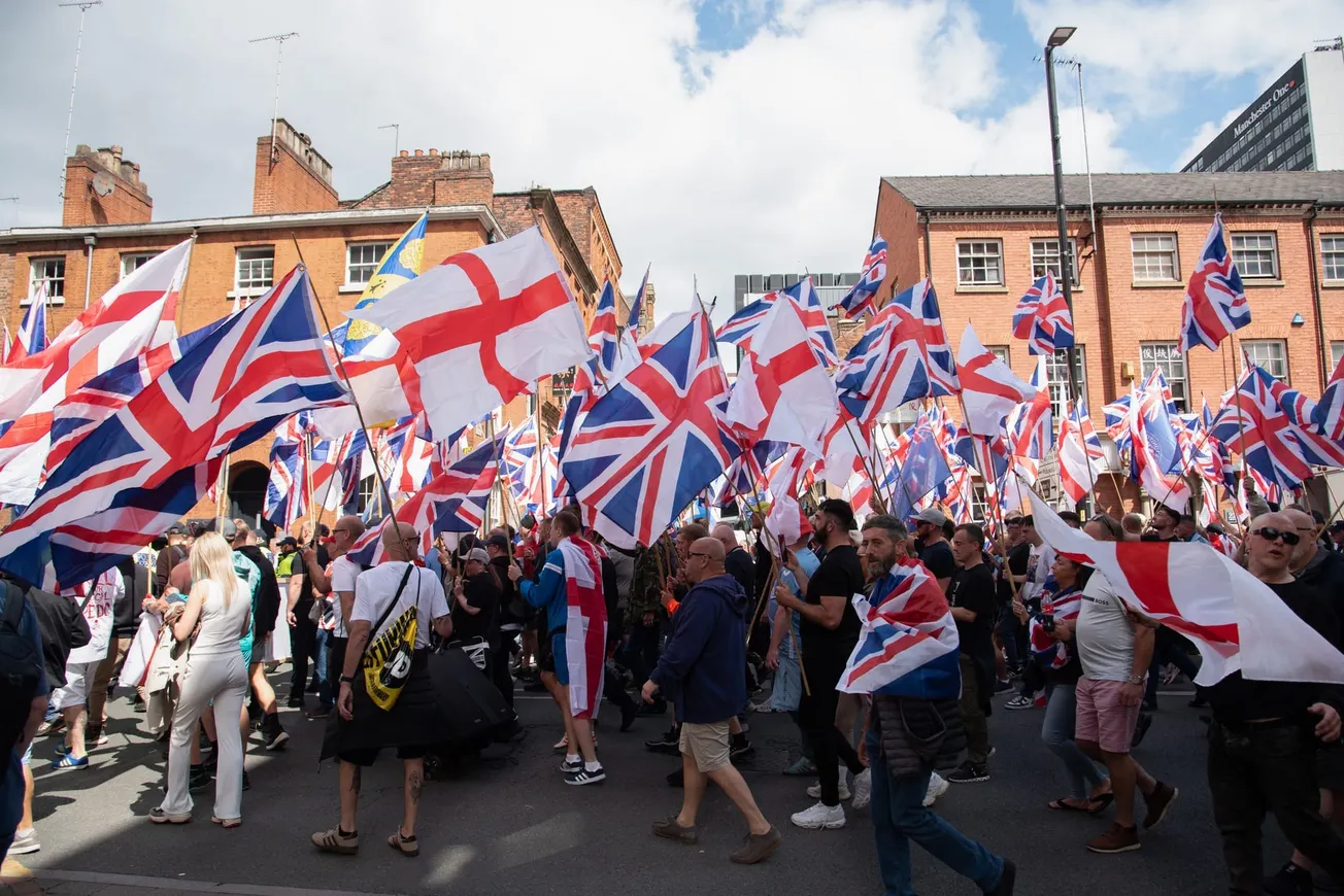 A year on from the riots, the far-right returns to Manchester
