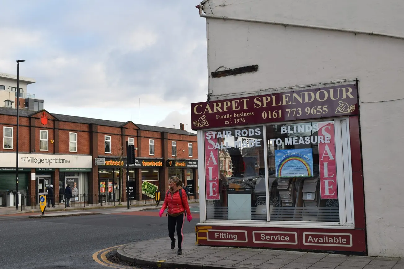The story of a locked-down high street 