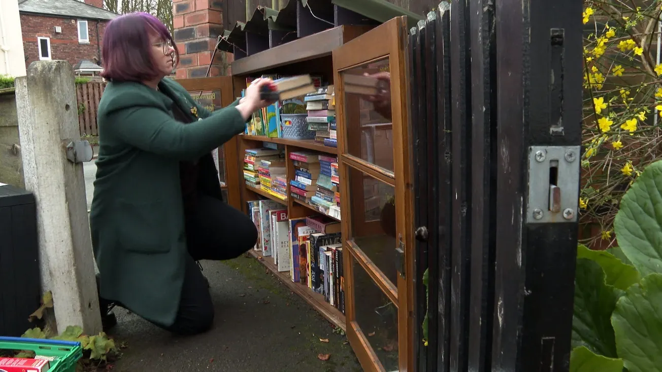 How one woman sparked a movement for 'little free libraries' in Manchester