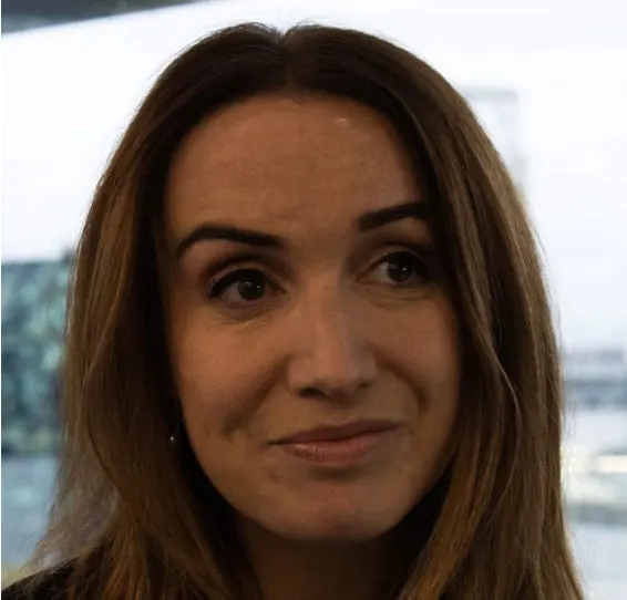 She thought her accent would keep her out of the media. Now she's the voice of Manchester 