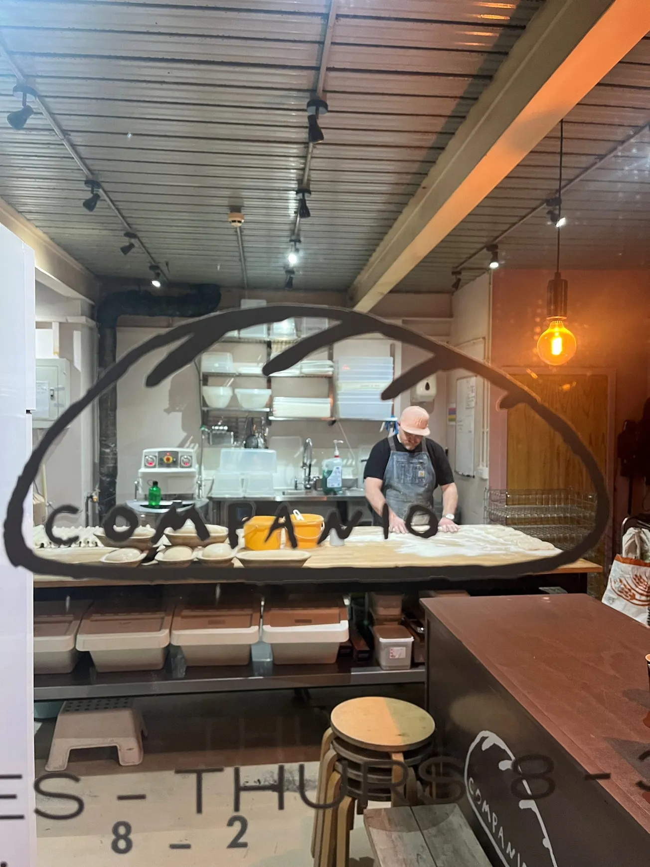 Pulling an all-nighter making Manchester's most sought-after bread 