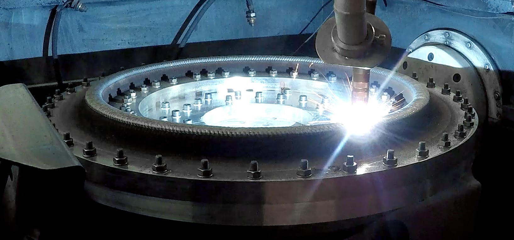 WAAM is ideal for industries like shipbuilding, oil and gas, defence, aerospace