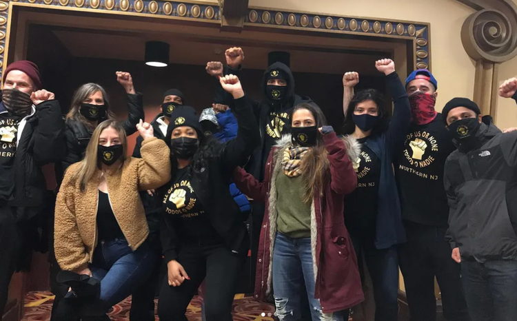 All of Us or None-Northern NJ at community movie screening. Photo via Instagram: aouon_northernnj