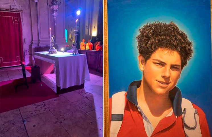 El corazón de Carlo Acutis estuvo en la JMJ Lisboa 2023