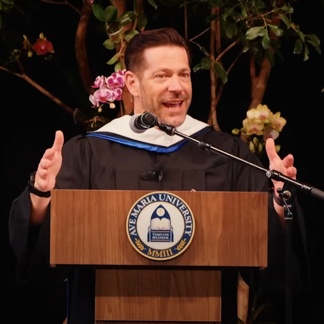 Padre Mike Schmitz, santidad, el dolor en la santidad, discurso universitario católico