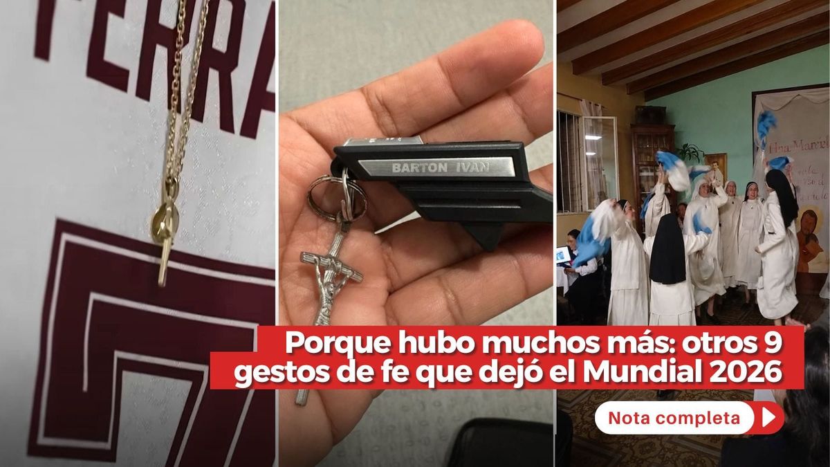 Porque hubo muchos más: otros 9 gestos de fe que dejó el Mundial 2026 Porque hubo muchos más: otros 9 gestos de fe que dejó el Mundial 2026
