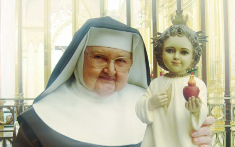 La Madre Angélica tuvo una hermosa visión mística del Divino Niño Jesús