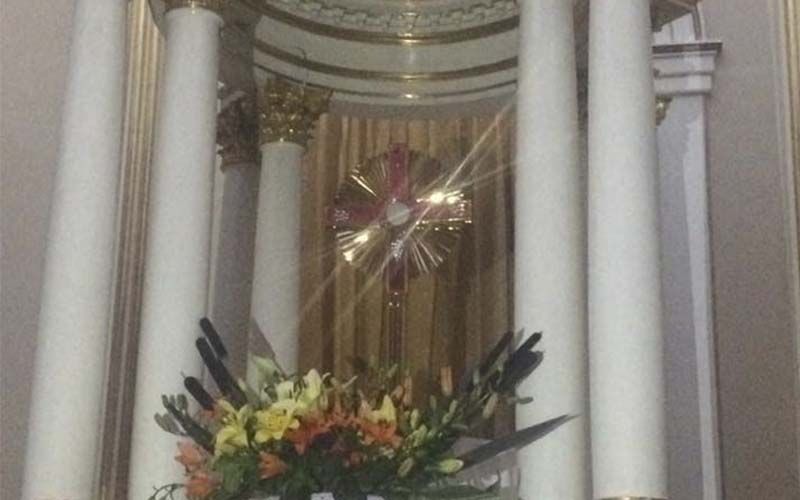 ¿Ilusión óptica o milagro? Esto ocurrió con el Santísimo en terremoto de México