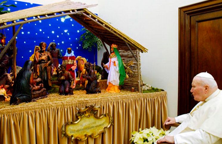 Una breve homilía de San Juan Pablo II sobre la Noche Buena